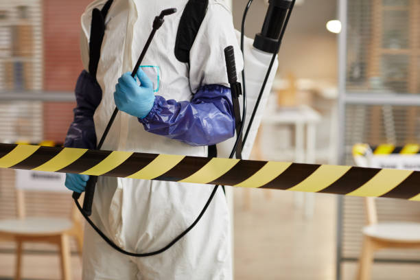 Professional Biohazard technician working in Hillsborough, CA